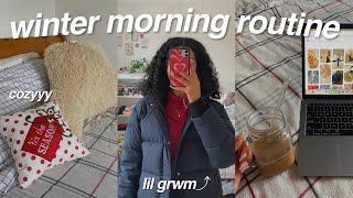 winter morning routine 2021! chill & cozy vibes!