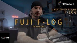 Цветокоррекция видео в F-LOG Fujifilm X-T4 | Красим видео через Film Convert | Tutorial