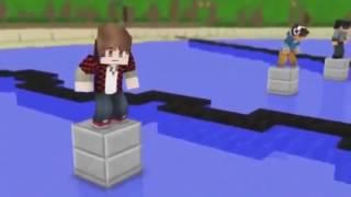 Minecraft анимация Голодные игры