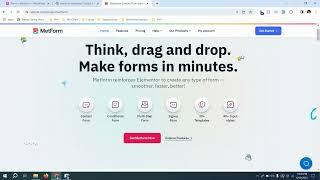 MetForm WordPress Plugin Overview | Drag and drop. Make forms in minutes.