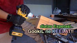 impact driver that is targeted for hobby but is really comfortable for work - KEELAT CORDLESS COM...