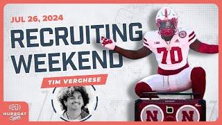 Big Recruiting Weekend for Nebraska - Tim Verghese | Hurrdat Sports Radio