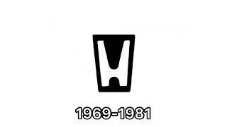 Honda historical logos