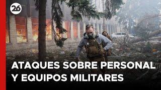 El Ejército ruso lanzó ataques en varias regiones ucranianas