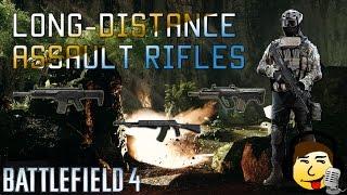 [BF4] Weapon Showdown - The Best Long-Distance Assault Rifle!