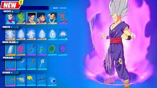 All Dragon Ball Skins, Emotes, and Items Fortnite