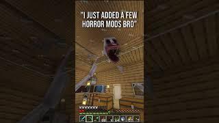 MInecraft Horror Mods Are Terrifying #minecraft #themanfromthefog #creepy #minecrafthorror #gaming