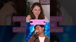 CAKRA KHAN on AGT!!! His soulful Song CAPTIVATES the Judges | Mireia Estefano Reaction Video