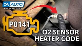 Check Engine Light? O2 Sensor Heater Circuit Malfunction - Code P0141