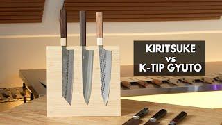 Kiritsuke vs K-Tip Gyuto | It's all about the CURVE!