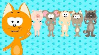 Building House And Learn to Count To Five - Kote Kitty Songs for Babies