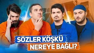 Sözler Köşkü Nereye Bağlı? Röportajlar Kurgu Mu? - Artık Açıklıyoruz I Sözler Köşkü