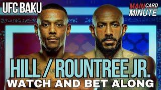 UFC Baku: Hill vs. Rountree LIVE Stream | Fiziev vs. Bahamondes | Watch Along Fight Companion