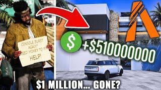 I became a millionaire in FiveM! GTA 5 RP | Its all gone!?