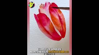 Pintando tulipanes  | shorts @Dartist