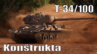 Чехословацкий проект танка Konštrukta Т-34/100