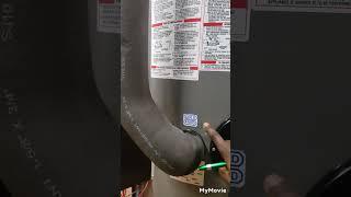 what line to install an expansion tank on a hot water heater.