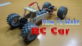 ¿Cómo hacer un 4WD RC CAR | Casera coche del rc