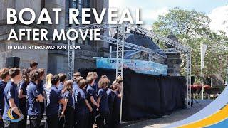 Boat Reveal After Movie | Liquid Hydrogen Powered Race Boat | TU Delft Hydro Motion Team