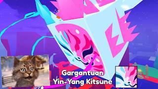 Pretending To Be Owner of Pet Sim To Hatch GARGANTUAN YinYang Kitsune in Roblox Pet Simulator 93