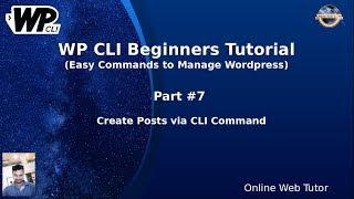 Wordpress WP CLI Tutorials for Beginners #7 Create Post [Post, Page] by using WP CLI Command