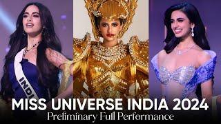 Miss Universe India  2024 Preliminary Full Performance 