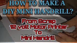 How to Make a DIY Mini Handrill