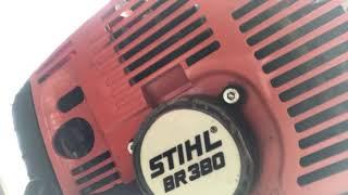 Stihl BR 380 Start Up