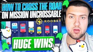 MISSION UNCROSSABLE THE BEST STRATEGY (Roobet Chicken Game)