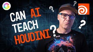 Can AI Teach SideFX Houdini? | Exploring AI in 3D Software Learning