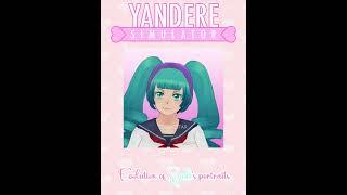 The evolution portrait of Saki Miyu | Yandere Simulator #shorts  #short
