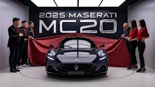 "2025 Maserati MC20 | A New Benchmark in Performance & Luxury!"