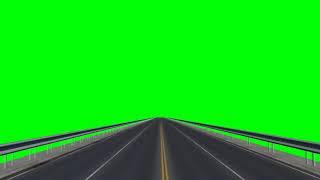 road track Green Screen - дорога трасса хромакей