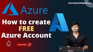 How to create Azure Free Account | Step by Step Guide| Account Setup  #azure  #microsoft #cloud