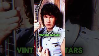 TOP 5 VINTAGE GUITAR THAT ARE WORTH MILLIONS! #shorts #musichistory #music #musician