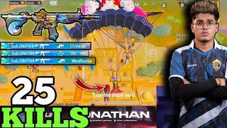 25 KILLS ! Jonathan New Best Agressive Gameplay/FOREST ELF SET #jonathan #bgmi #pubg