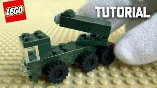 Make a mini HIMARS rocket system in Lego (Tutorial)