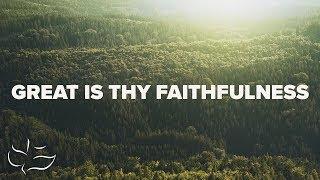 Great Is Thy Faithfulness | Maranatha! Music (Lyric Video)