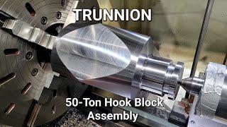 Trunnion | 50 -Ton Hook Block Assembly | CNC Machining