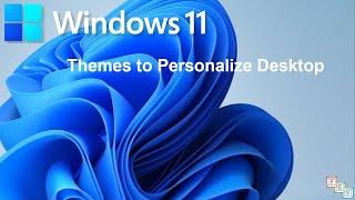 How to use Themes to Personalize the Desktop in Windows 11