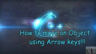 C++ tutorial:How to move and control an object using arrow keys