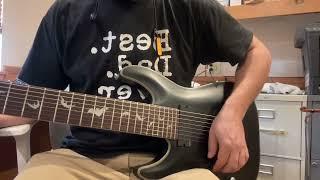 Schecter Damien Platinum 8 String Electric Guitar Functional Demo for Inline Sales