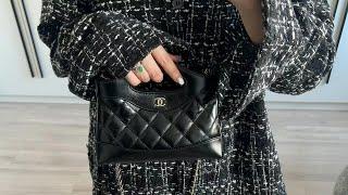 Chanel 24S Spring Summer Collection Black 𝖭𝖺𝗇𝗈 𝟥𝟣𝖡𝖺𝗀 VS Original Quality