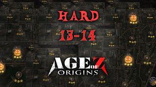 Классическое сражение. Борьба за башни 13-14 hard | Age of Z Origins