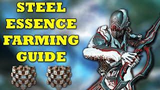 How To Farm Steel Essence For Endgame Warframe Items!