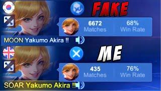 I MET MY FAKE SELF IN RANKED GAME!! (6K MATCHES FANNY!)