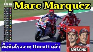 Marc Marquez ย้ายขึ้นทีมโรงงาน Ducati สัญญา 2 ปี [MotoGP อัพเดท]