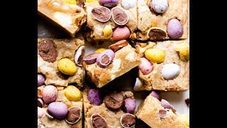 Mini Egg Easter Blondies