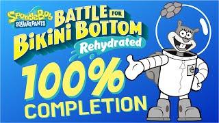 SpongeBob SquarePants Battle for Bikini Bottom Rehydrated 100% Completion