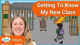 Getting To Know My New Class #shorts